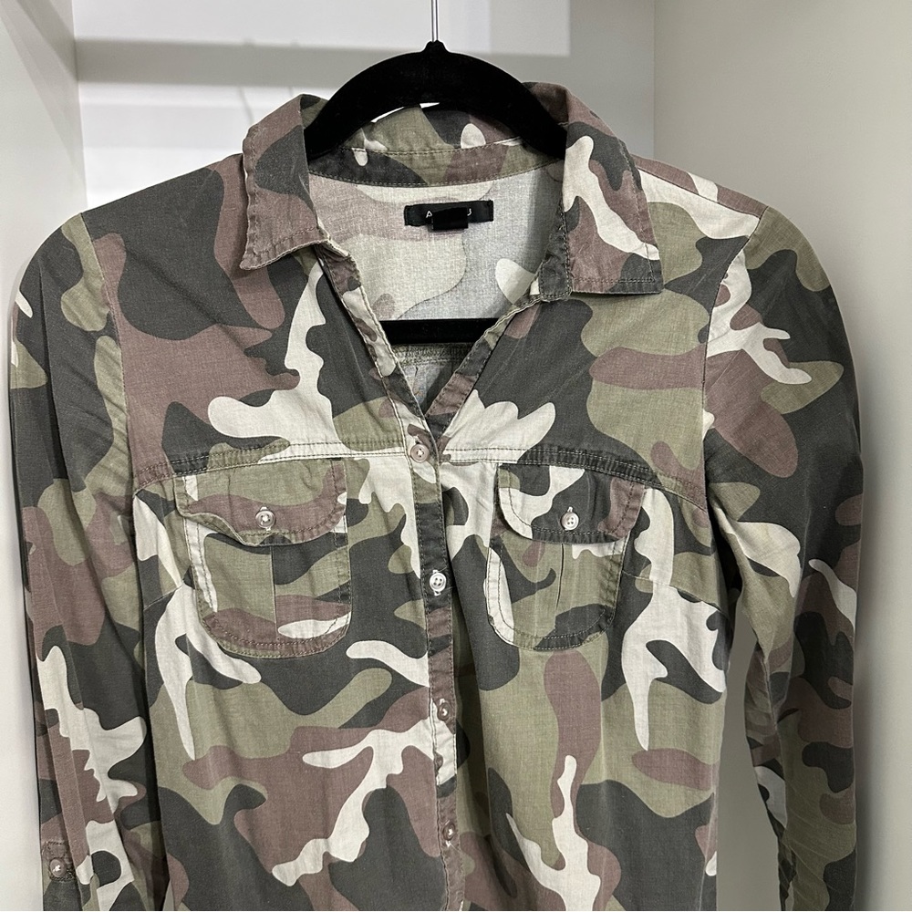 Army Button Up Shirt - Picture 3 of 3